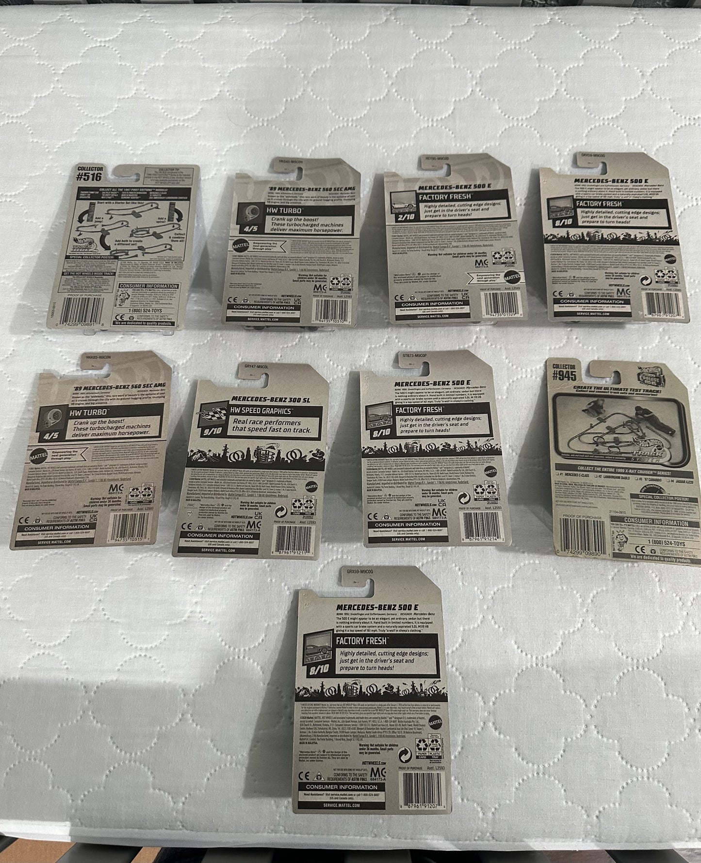 Mercedes set