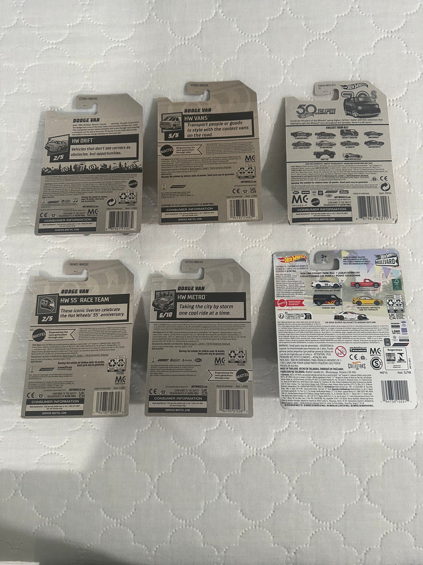 Dodge Van set