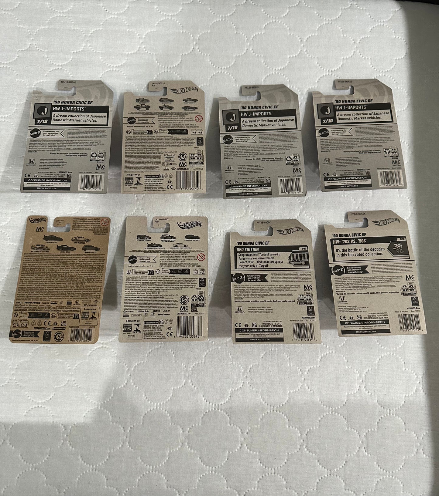 Honda Civic 99 and 90 set